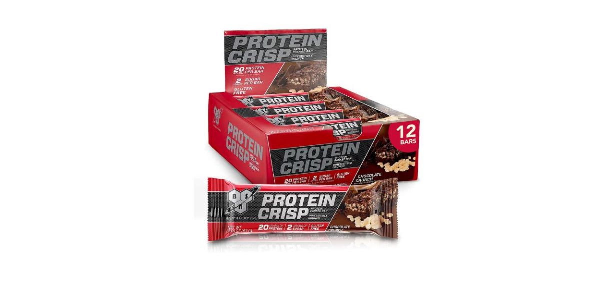 Best BSN Protein Crisp Bars