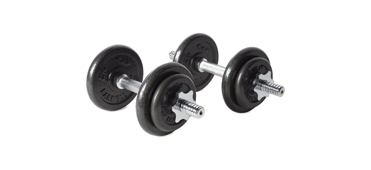 CAP Barbell Adjustable 40-Pound Dumbbell Set