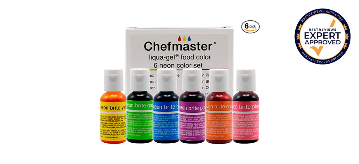Best Chefmaster Liqu-Gel  Food Coloring Set