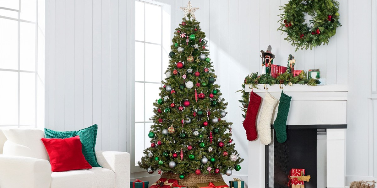 Best Choice Products Artificial Christmas Tree, 6-ft Premium Unlit Realistic Spruce