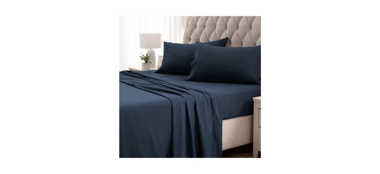 Best Sleep Zone Super-Soft Cooling Queen Bed Sheets