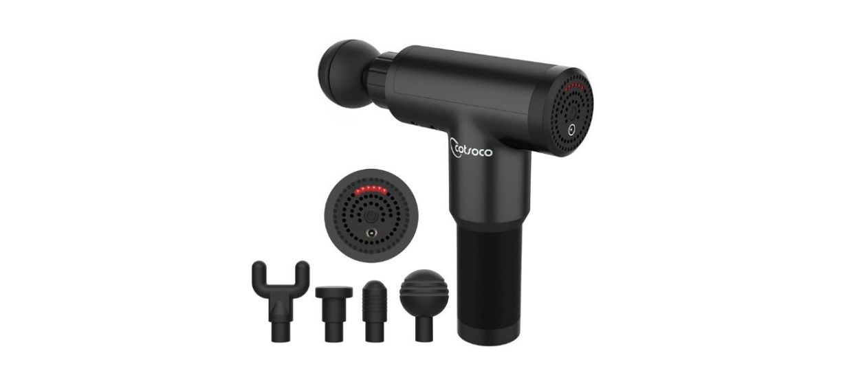 Best Cordless Handheld Vibration Deep Tissue Muscle Massager Gun