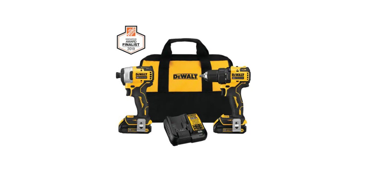 Best DeWalt Atomic 20-Volt MAX Cordless Brushless Compact Drill Impact Combo Kit