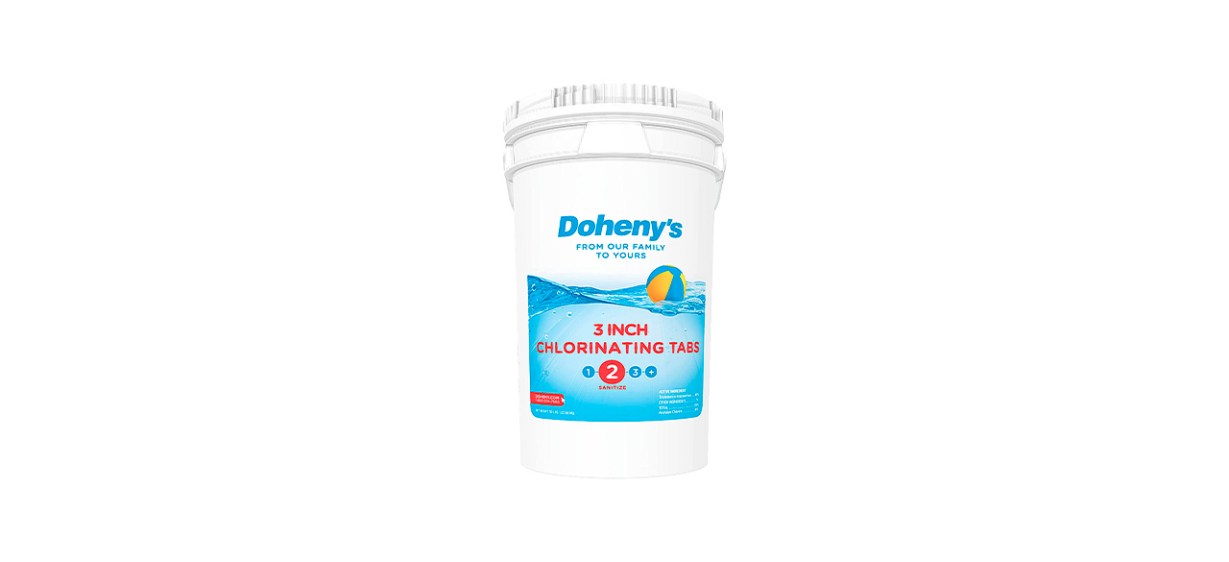 Best Doheny's 3-Inch Swimming Pool Chlorine Tablets