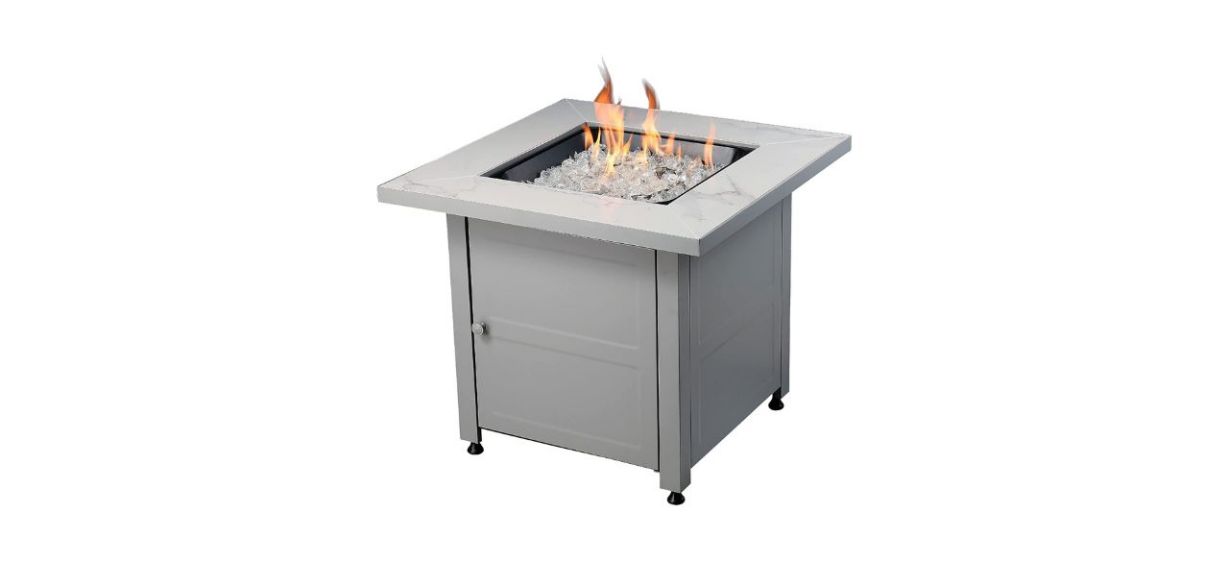 Best Endless Summer 30-Inch Square Outdoor Fire Pit Table