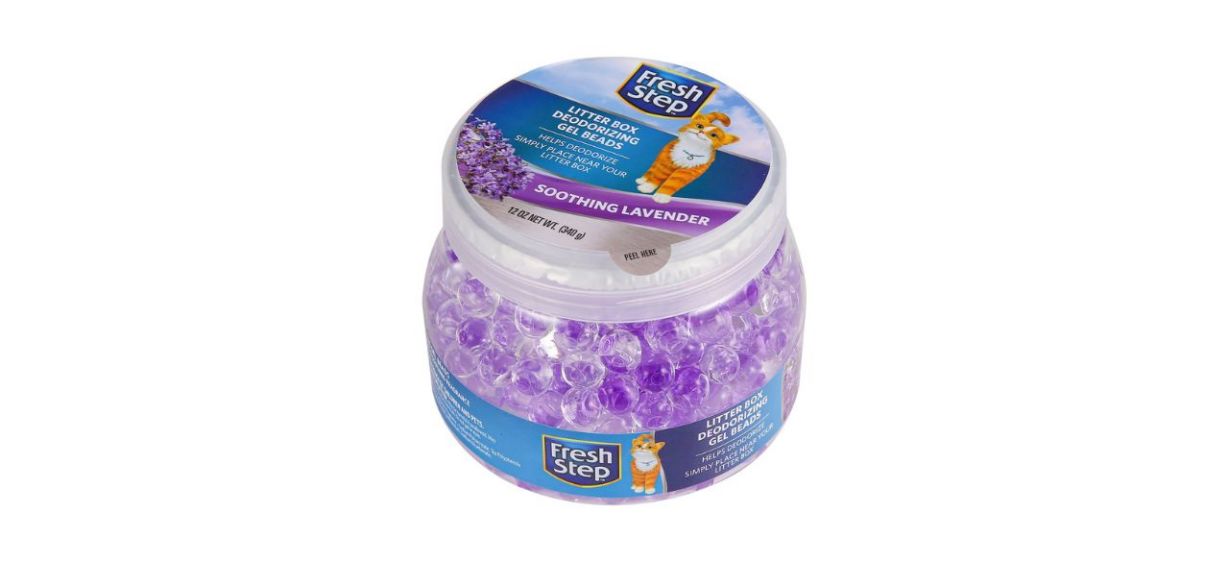 Best Fresh Step Soothing Lavender Litter Box Deodorizing Gel Beads