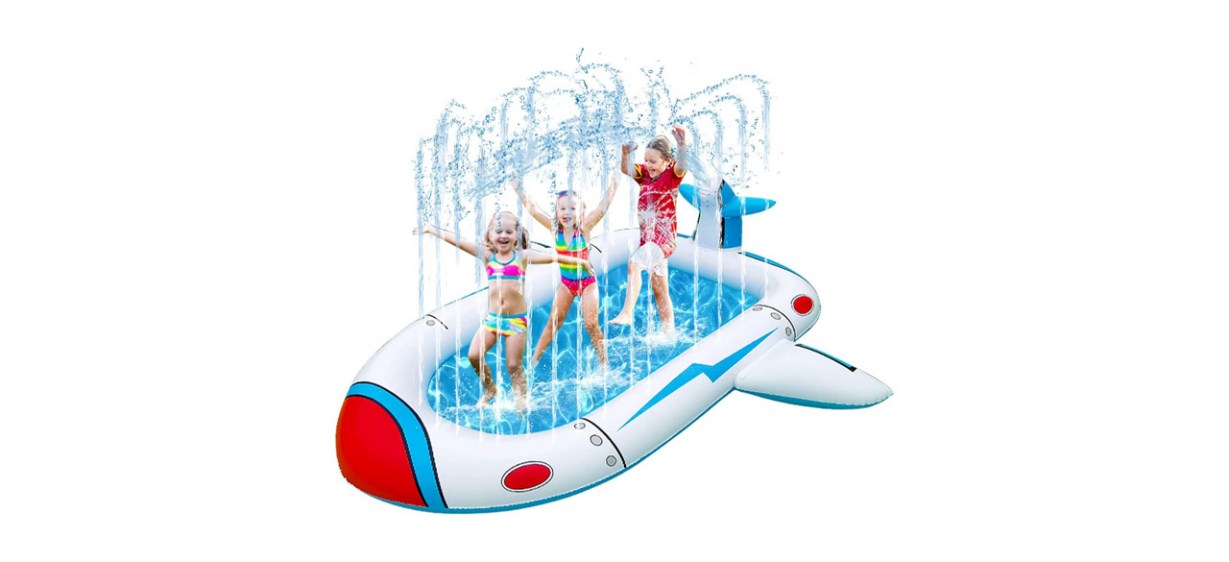 Sabuy Inflatable Splash Pad Sprinkler Sabuy Inflatable Splash Pad Sprinkler