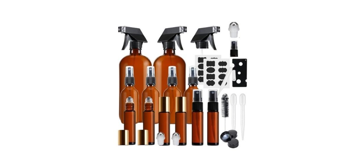 Best glass bottle set