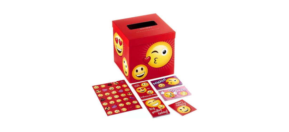 Best Hallmark Valentines Day Cards for Kids and Mailbox for Classroom Exchange