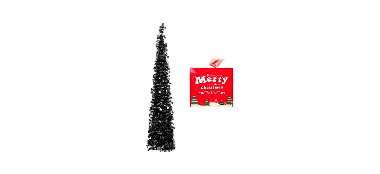 Best Hohotime Christmas Tinsel Tree