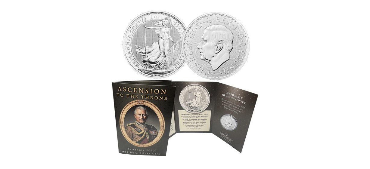 Best 2023 Britannia King Charles III Ascension to the Throne Coin Best 2023 Britannia King Charles III Ascension to the Throne Coin