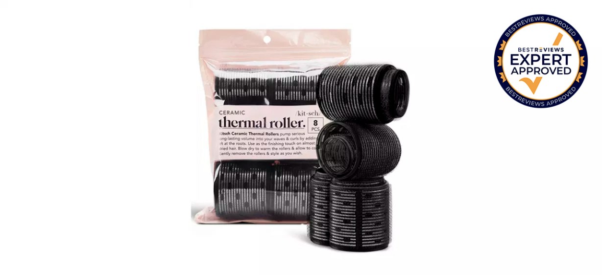 Best Kitsch Ceramic Thermal Self-Grip Hair Rollers