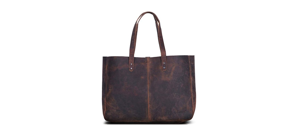Best KomalC Leather Tote Bag