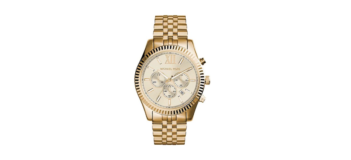 Best Michael Kors Lexington Stainless Steel Watch