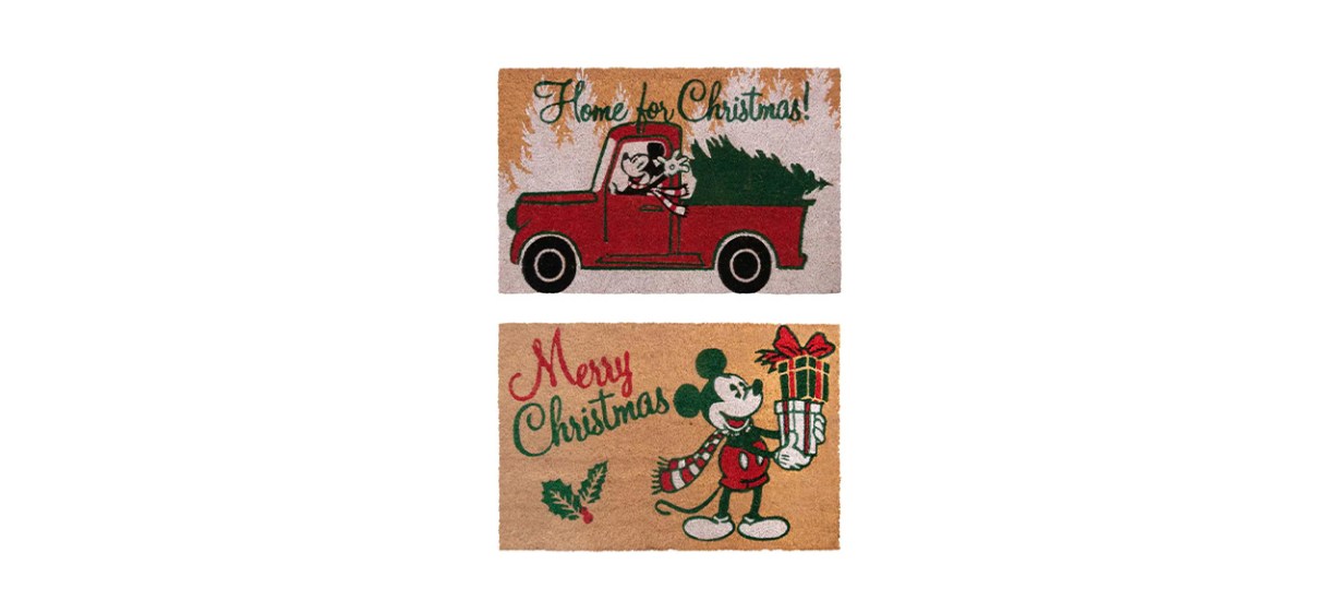 Best Mickey Mouse Christmas Doormats