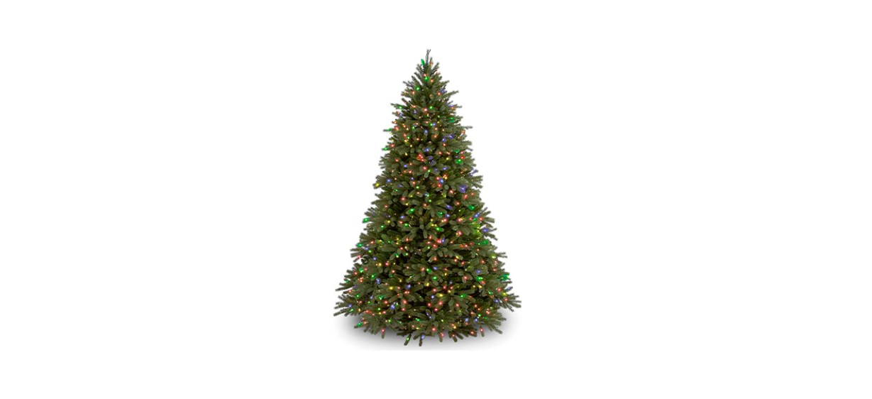 Best National Tree Company Jersey Fraser Fir Pre-lit Artificial Christmas Tree