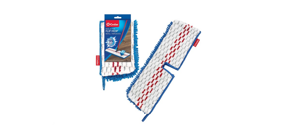 best O-Cedar Dual-Action Microfiber Flip Mop Refill