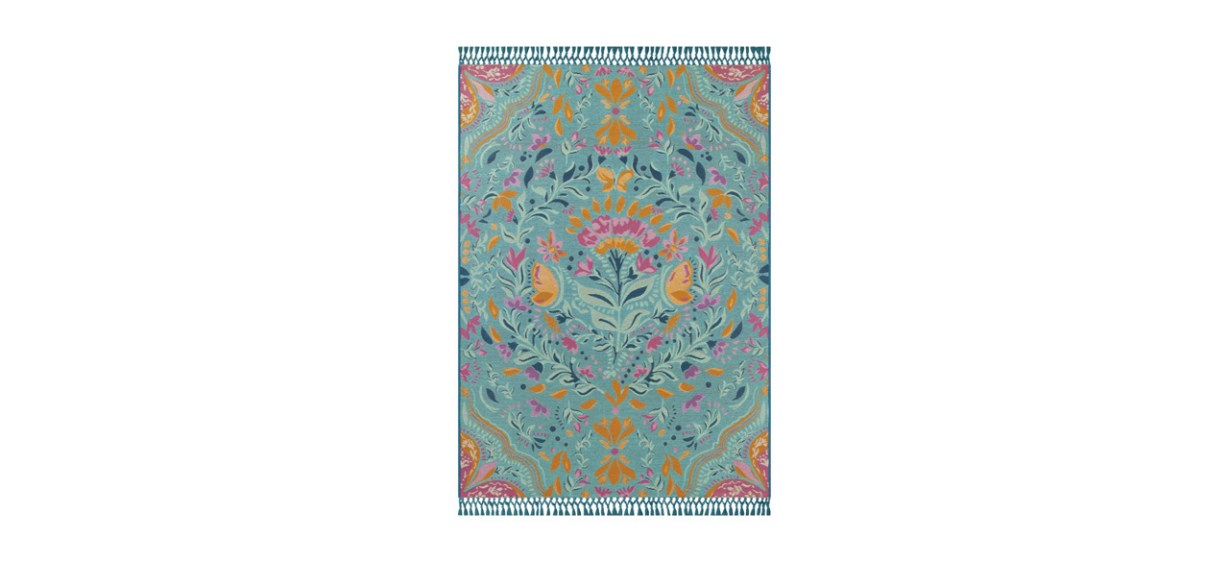 Best The Pioneer Woman Folk Geo Outdoor Rug Best The Pioneer Woman Folk Geo Outdoor Rug