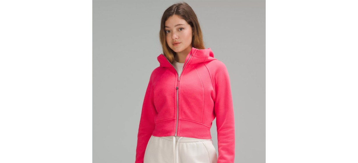 Best Lululemon Scuba Full-Zip Cropped Hoodie