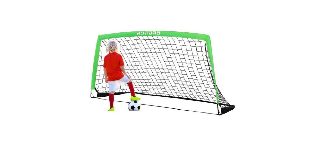 Best Runbow Portable Kids Soccer Goal