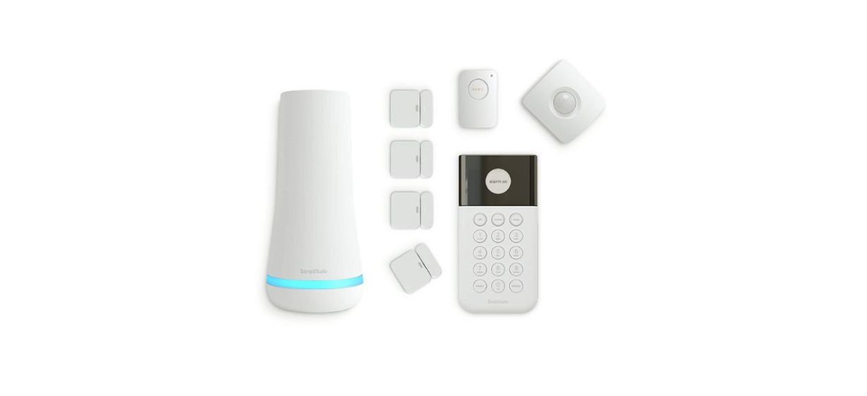 Best SimpliSafe Eight-piece Wireless Home Security System 
