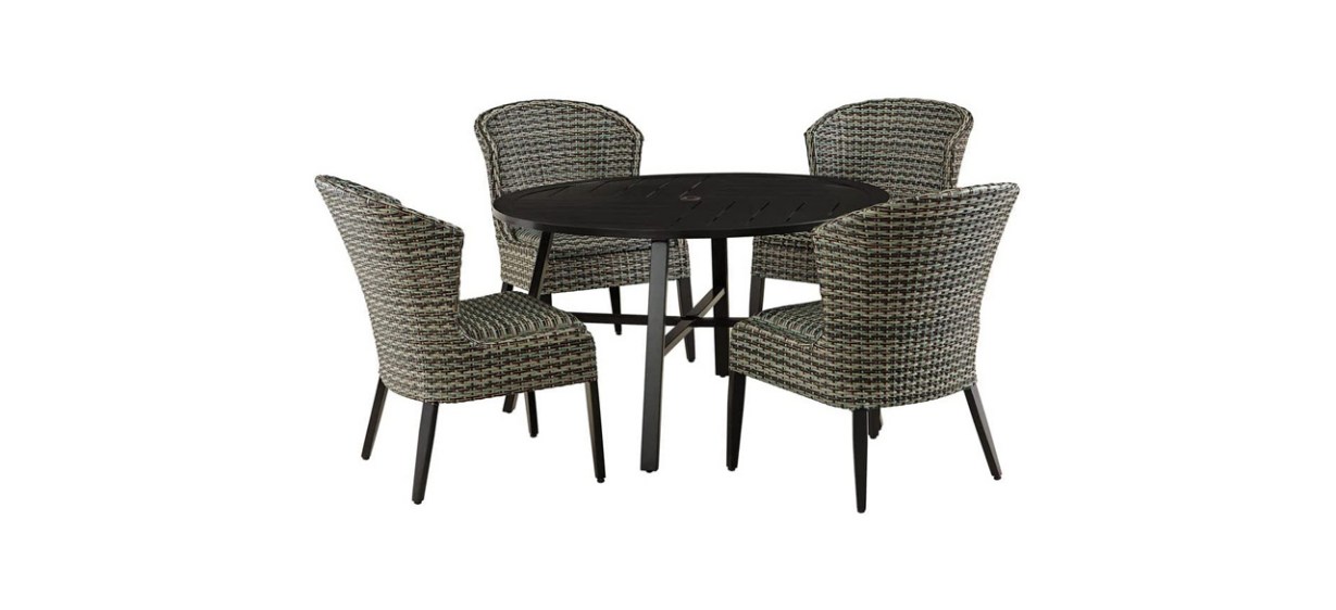 Best Agio Carlisle 5-Piece Outdoor Dining Set Best Agio Carlisle 5-Piece Outdoor Dining Set