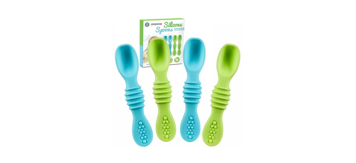 best Sperric Silicone Baby Spoons