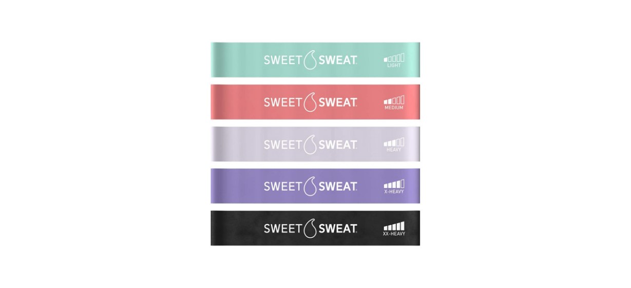 Best Sports Research Sweet Sweat Mini Loop Resistance Bands