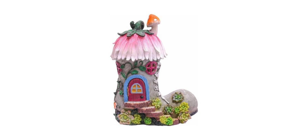 Best Teresa’s Collections Boot Fairy House