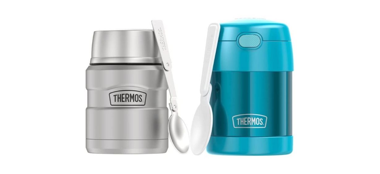 Best Thermos Stainless King Jar and Funtainer Jar Bundle