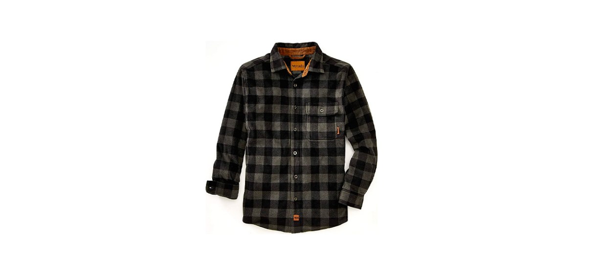 Best Venado Men's Heavyweight Plaid Shirt