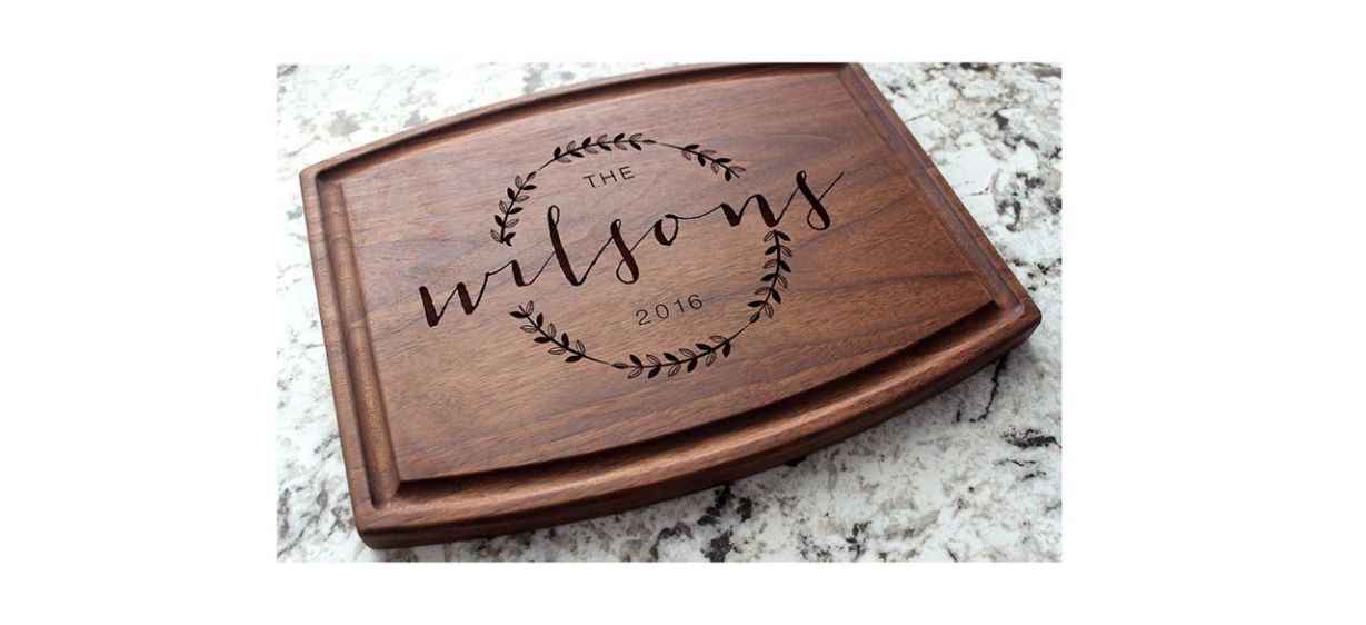 Best Wedding Gift Boutique Personalized Cutting Board