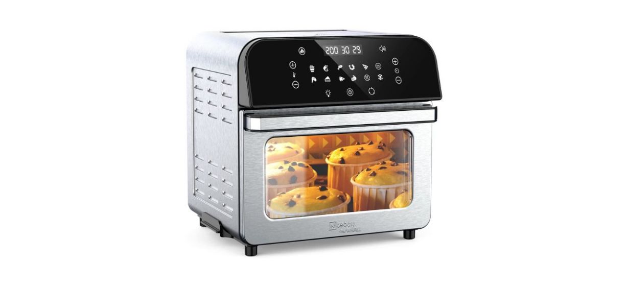 Tintalk 16 Quart Air Fryer 10-in-1 Multifunctional Toaster Oven