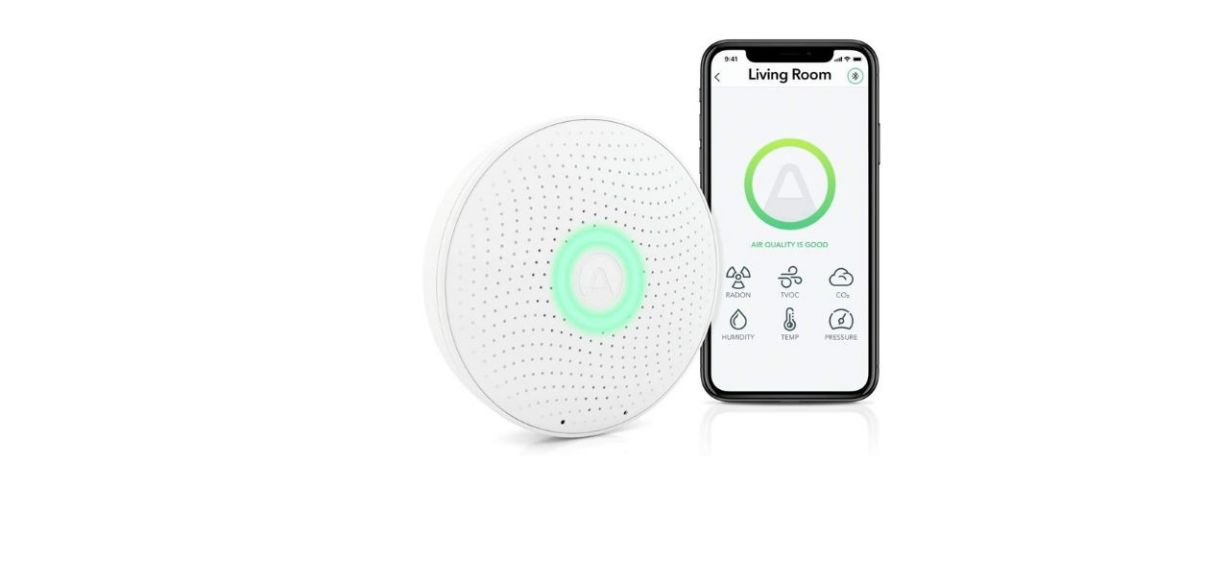 Airthings Battery-Powered Air Quality Monitor Airthings Battery-Powered Air Quality Monitor