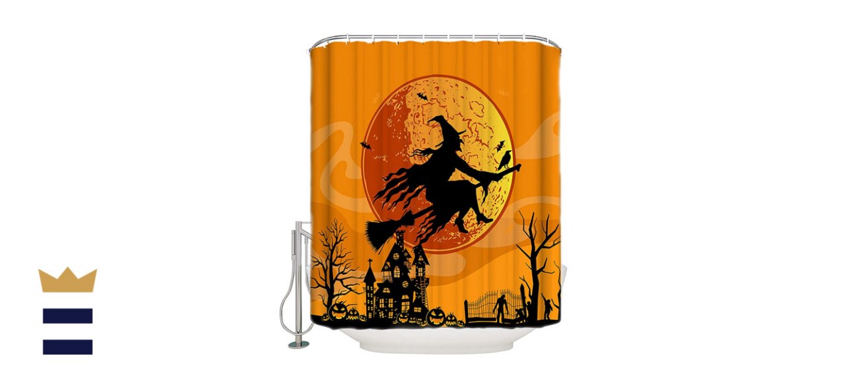 BestLives Halloween Curtain with Hooks
