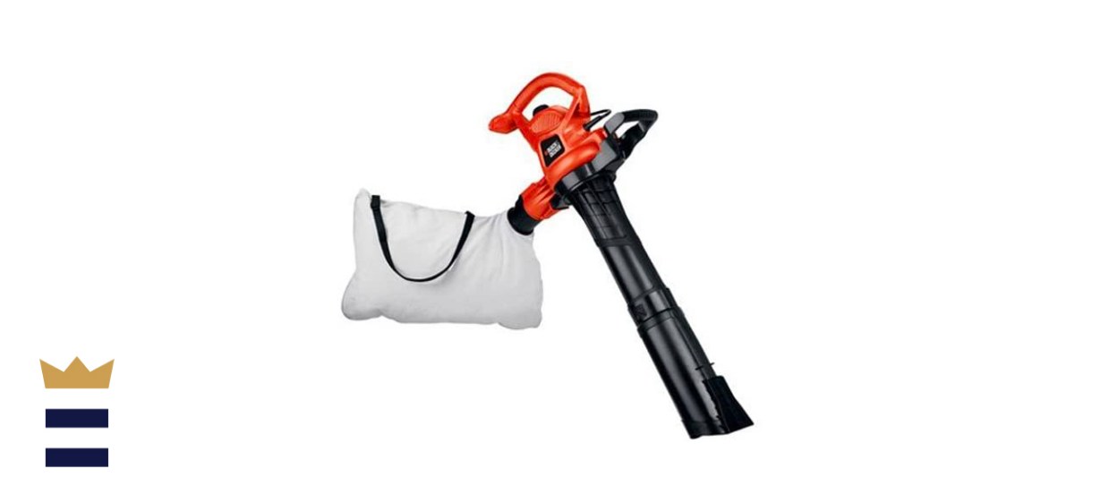 BLACK DECKER 3-in-1 Electric Leaf Blower Vacuum Mulcher