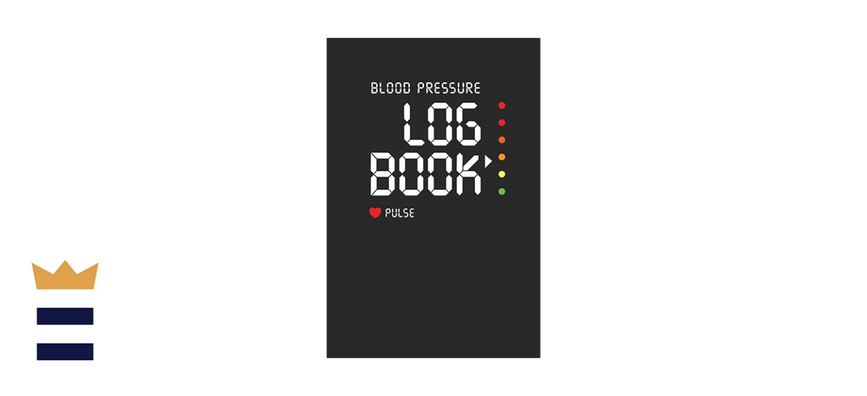 Blood Pressure Log Book by Sapphire Mountain Press