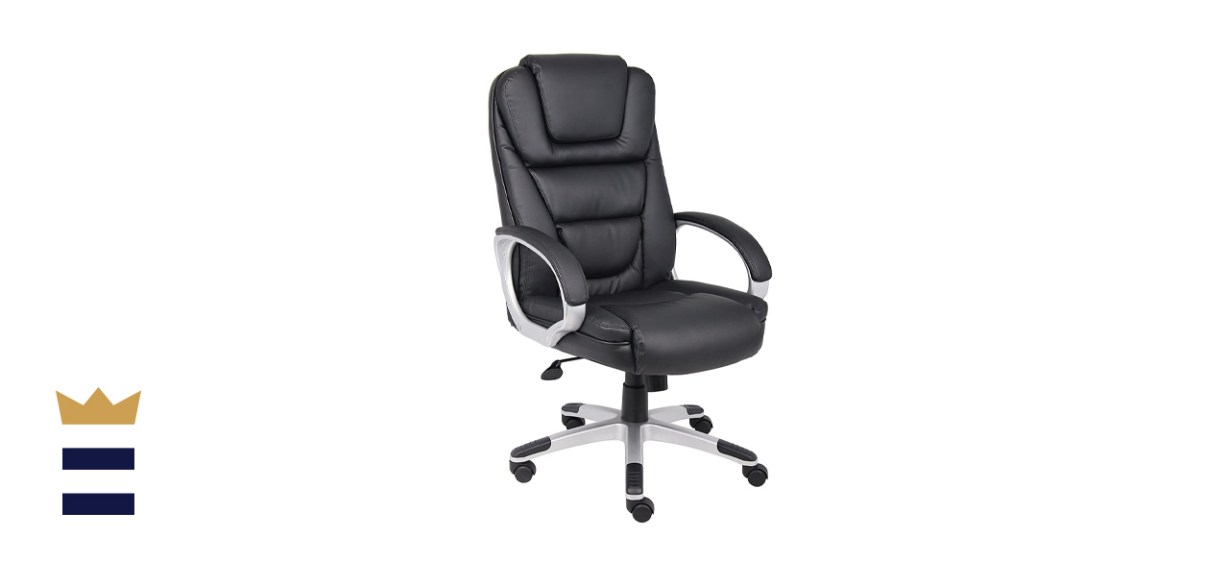 Boss Office Products High Back “No Tools Required” Executive