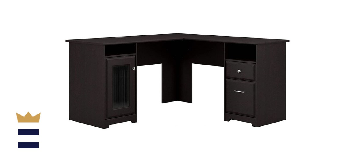Bush Furniture Cabot L-Shaped Computer Desk