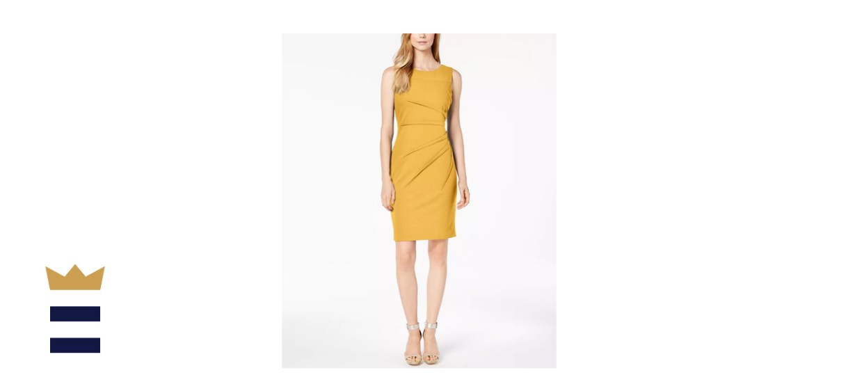 Calvin Klein Sunburst Sheath Dress