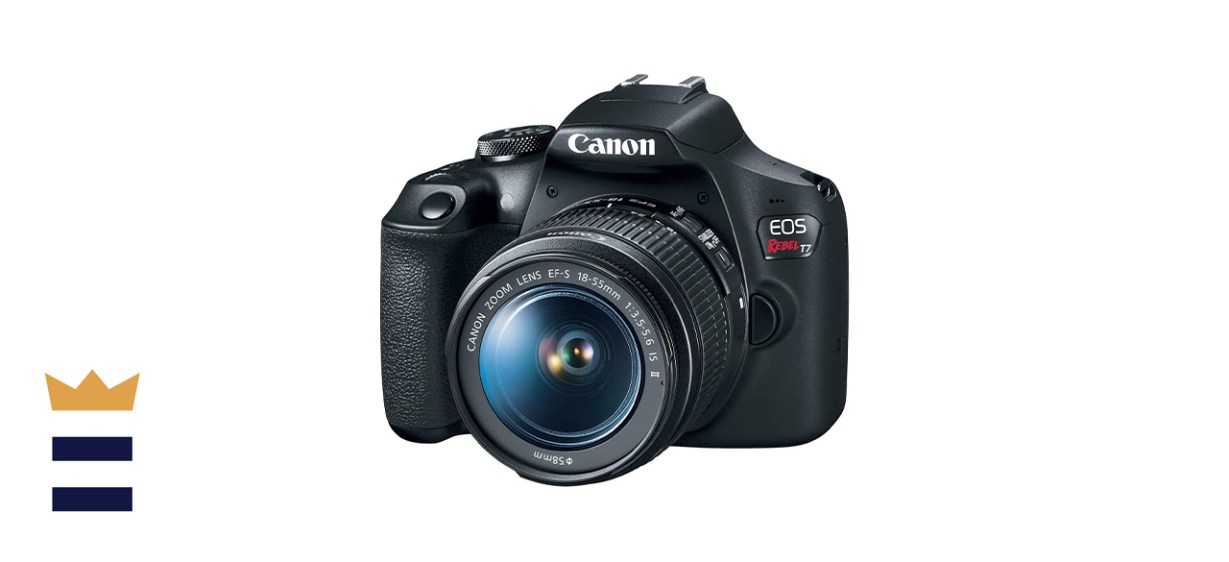 Canon EOS Rebel T7 DSLR Camera with 18-55mm Lens