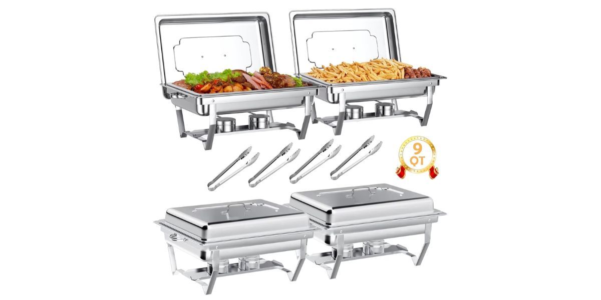 BAOKALER 9QT Chafing Dish Buffet Set