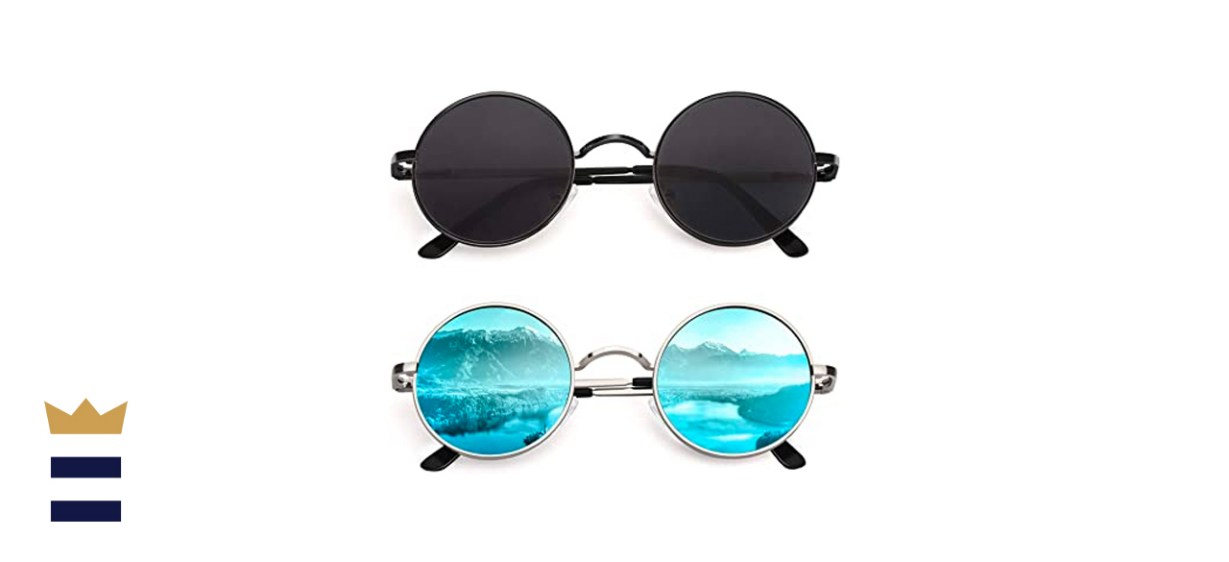 CGID E01 John Lennon Round Polarized Sunglasses