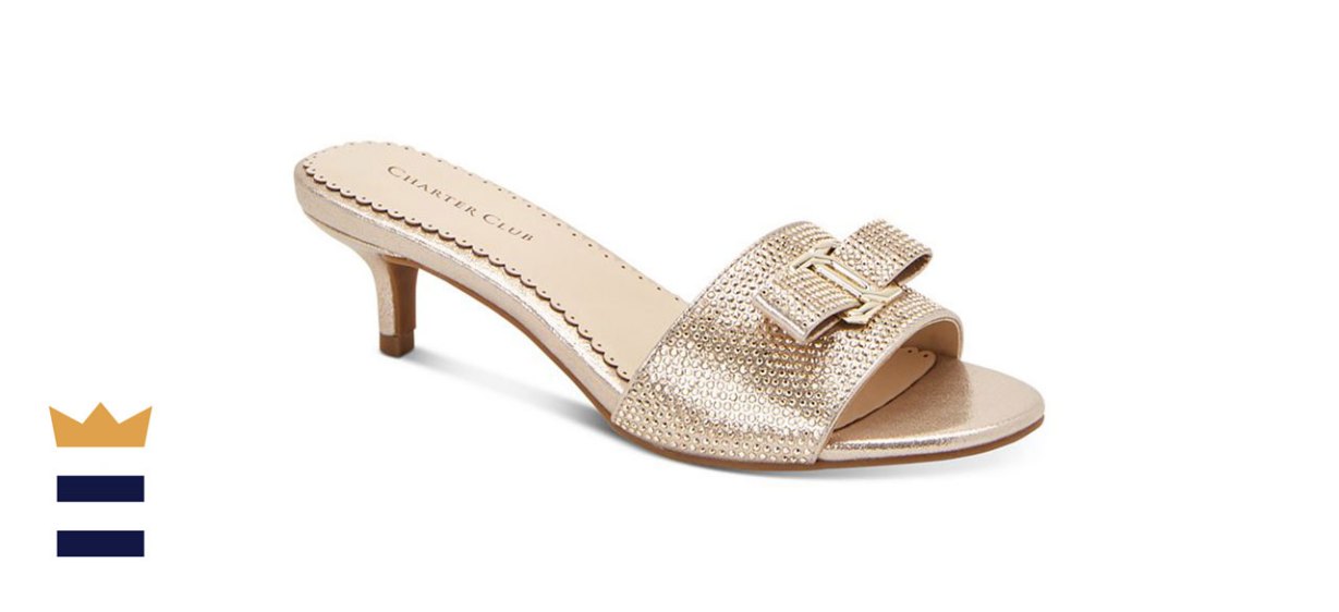 Charter Club Women's Tessaa Evening Dress Slides