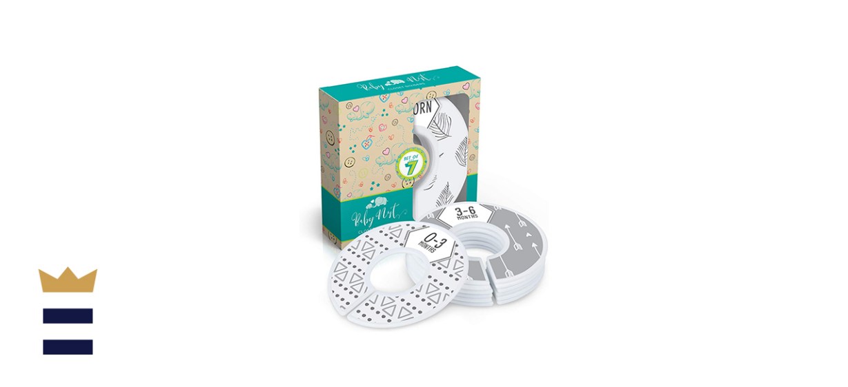 Baby Nest Designs Closet Dividers for Baby Clothes