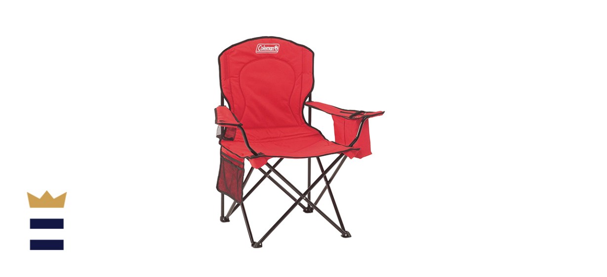 Coleman Camping Chair with Built-in 4 Can Cooler