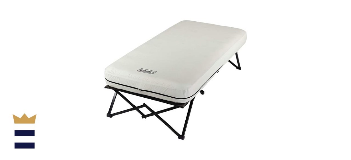 Coleman Camping Cot, Air Mattress, and Pump