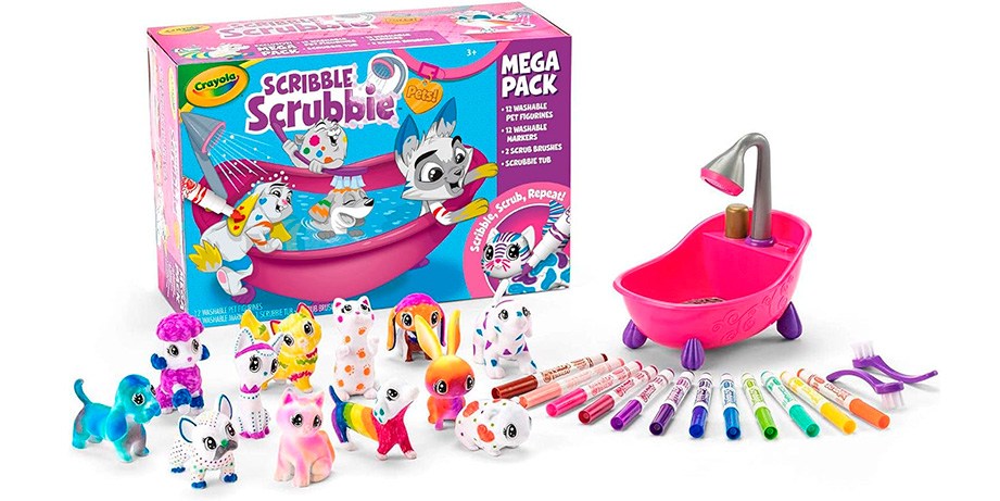Crayola Scribble Scrubbie Pets Mega Pack