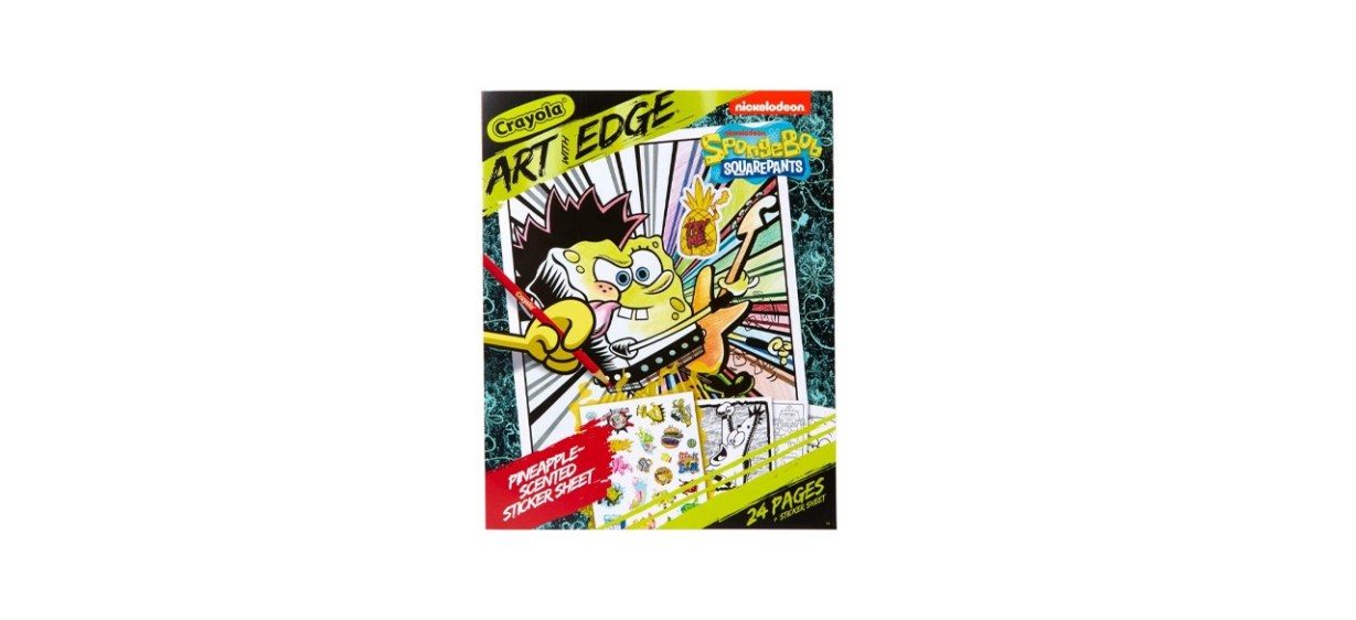 Crayola Spongebob Coloring Book Pages