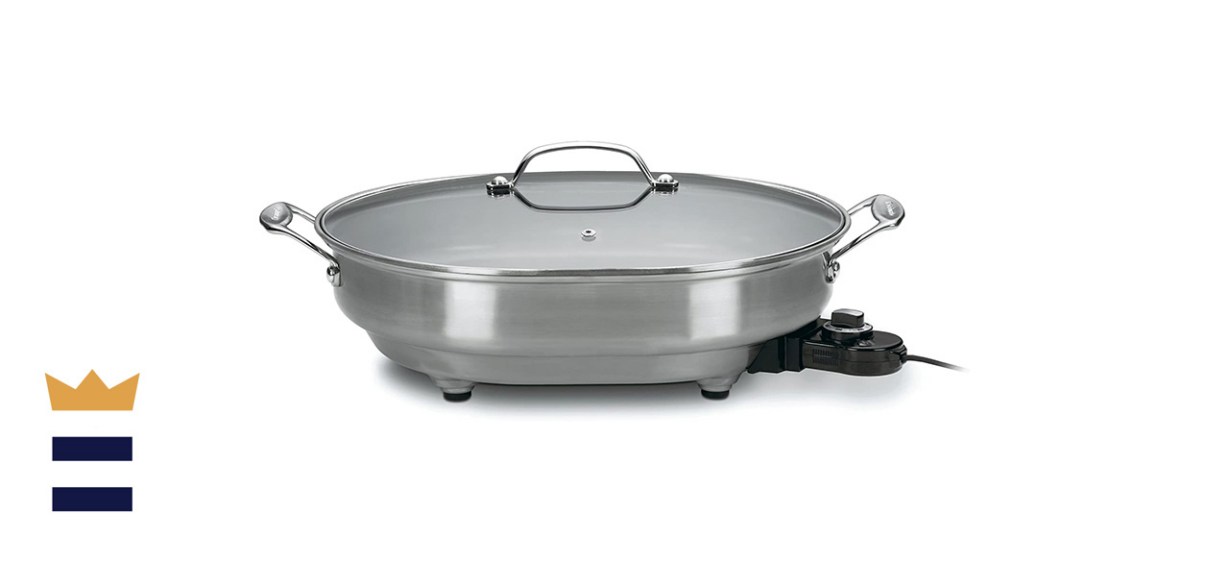 Cuisinart Nonstick Oval Electric Skillet